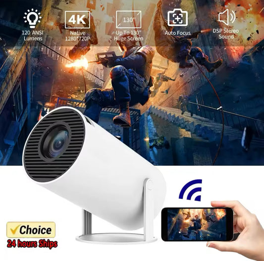 Portable Cinema Projector 4K